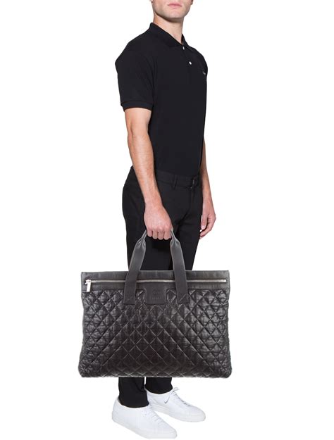 chanel trio bag|Chanel handbags for men.